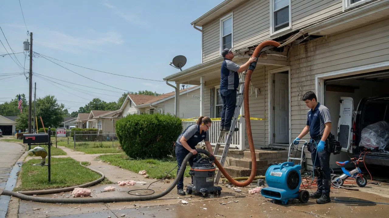 Water Damage Restoration in Aurora, KS near me